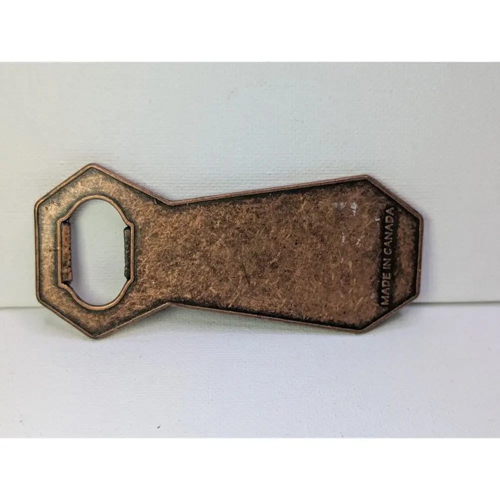 1999 Devil Mountain Brewing Company Bottle Opener Copper Tone Breweriana Canada